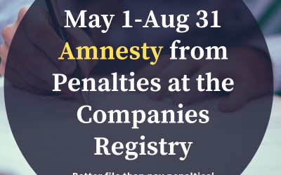 Amnesty from Penalties